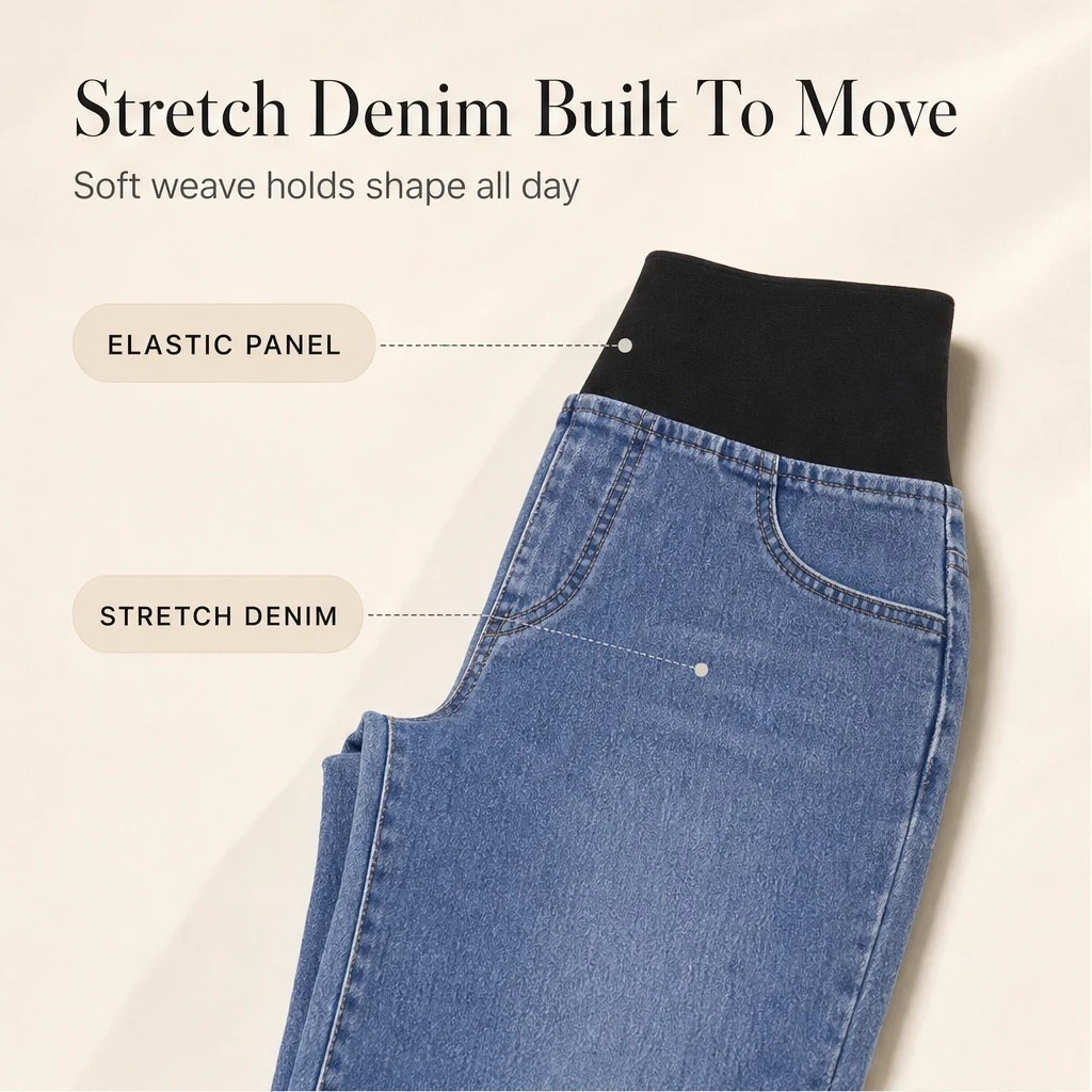 Curvelle™ – High-Waisted Stretch Flared Slim-Fit Women's Jeans + 50% OFF - Image 2