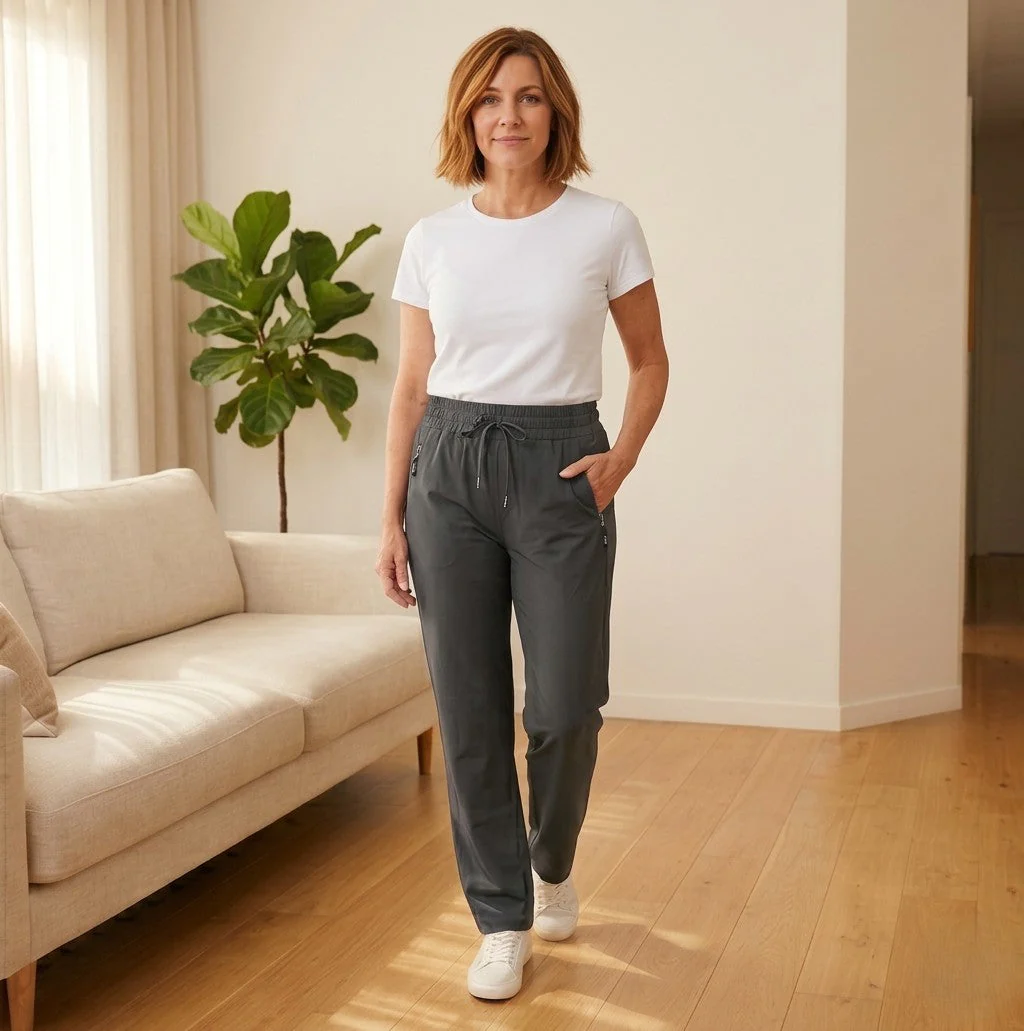 Stridewell™ – Ultra Soft Stretch Casual Pants for Women | Breathable Fabric | Elastic Waist | Zipper Pockets+ 50% OFF - Image 7