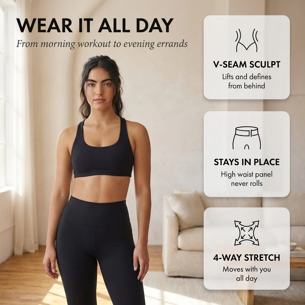 Flairen™ – High Waist Sculpting Flare Pants for Women + 50% OFF - Image 4