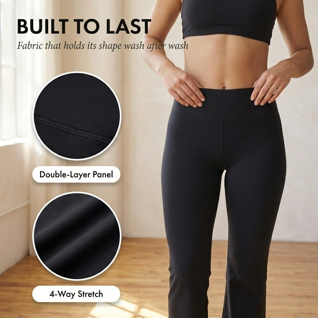 Flairen™ – High Waist Sculpting Flare Pants for Women + 50% OFF - Image 5