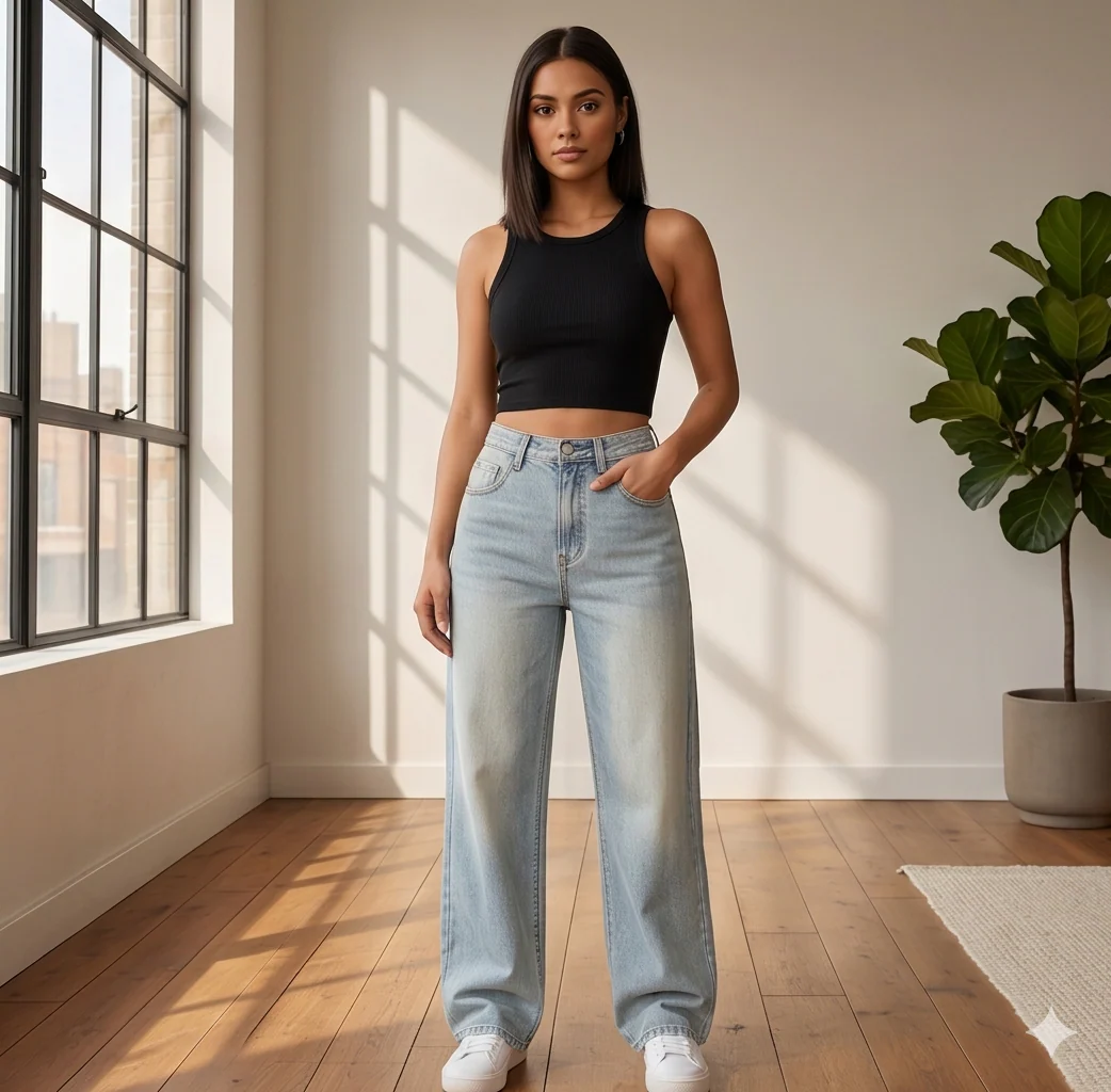 Ashwell™ – High-Rise Contour-Lift Straight-Leg Retro Denim Jeans + 50% OFF - Image 11