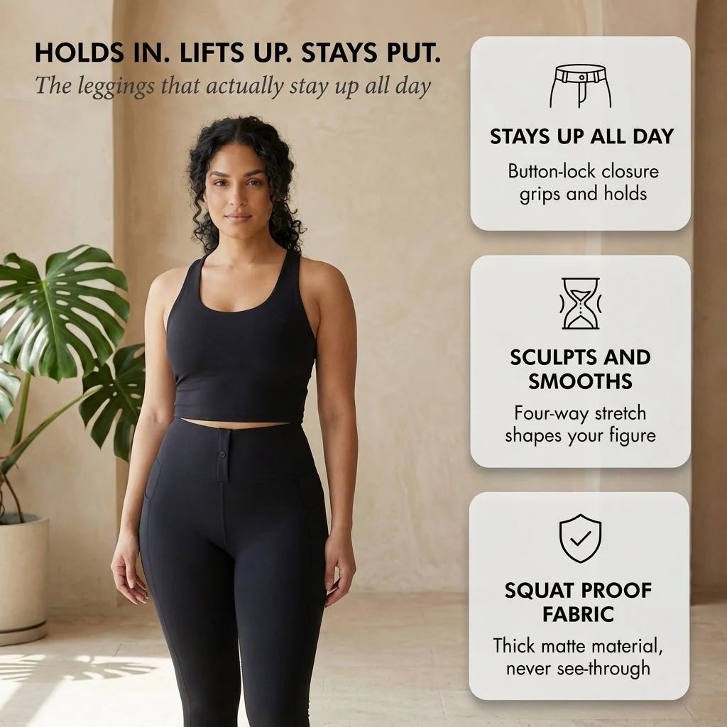 Curvelle™ – High-Waisted Sculpting Tummy Control Slimming Leggings + 50% OFF - Image 4