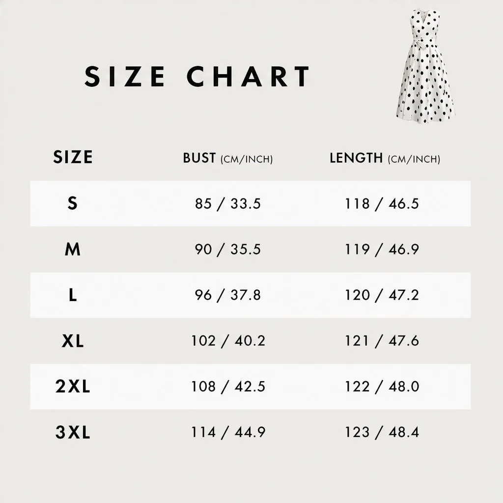 Veraine™ – Polka Dot V-Neck Adjustable-Waist Summer Dress + 50% OFF - Image 10