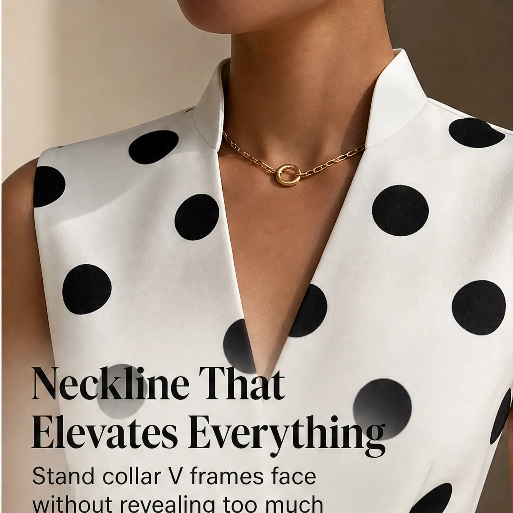 Veraine™ – Polka Dot V-Neck Adjustable-Waist Summer Dress + 50% OFF - Image 3