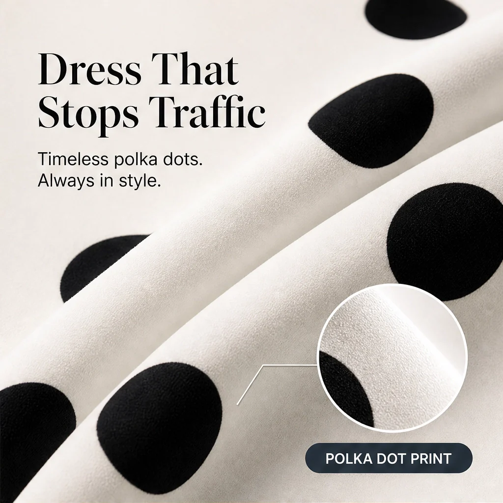 Veraine™ – Polka Dot V-Neck Adjustable-Waist Summer Dress + 50% OFF - Image 6