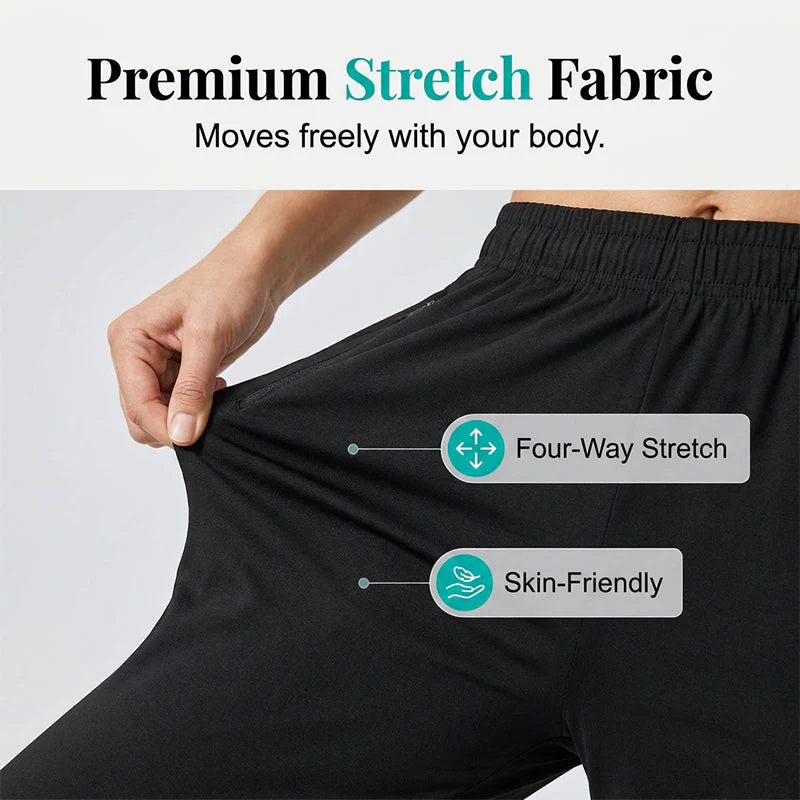 Stridelle™ – Quick-Dry Stretch Capri Leggings with Zip Pockets + 50% OFF - Image 3