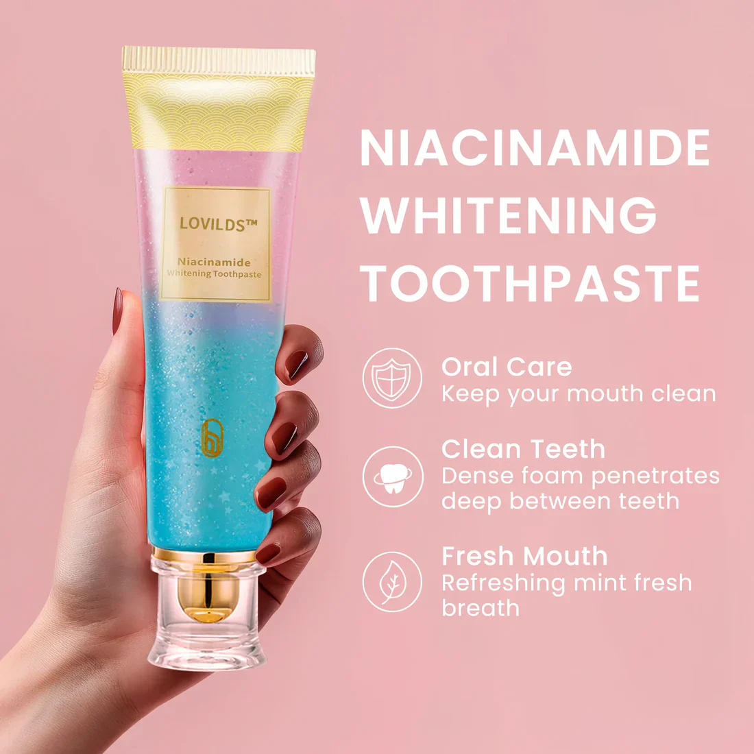LumiSmile Niacinamide Whitening Toothpaste- 50 % OFF - Image 3