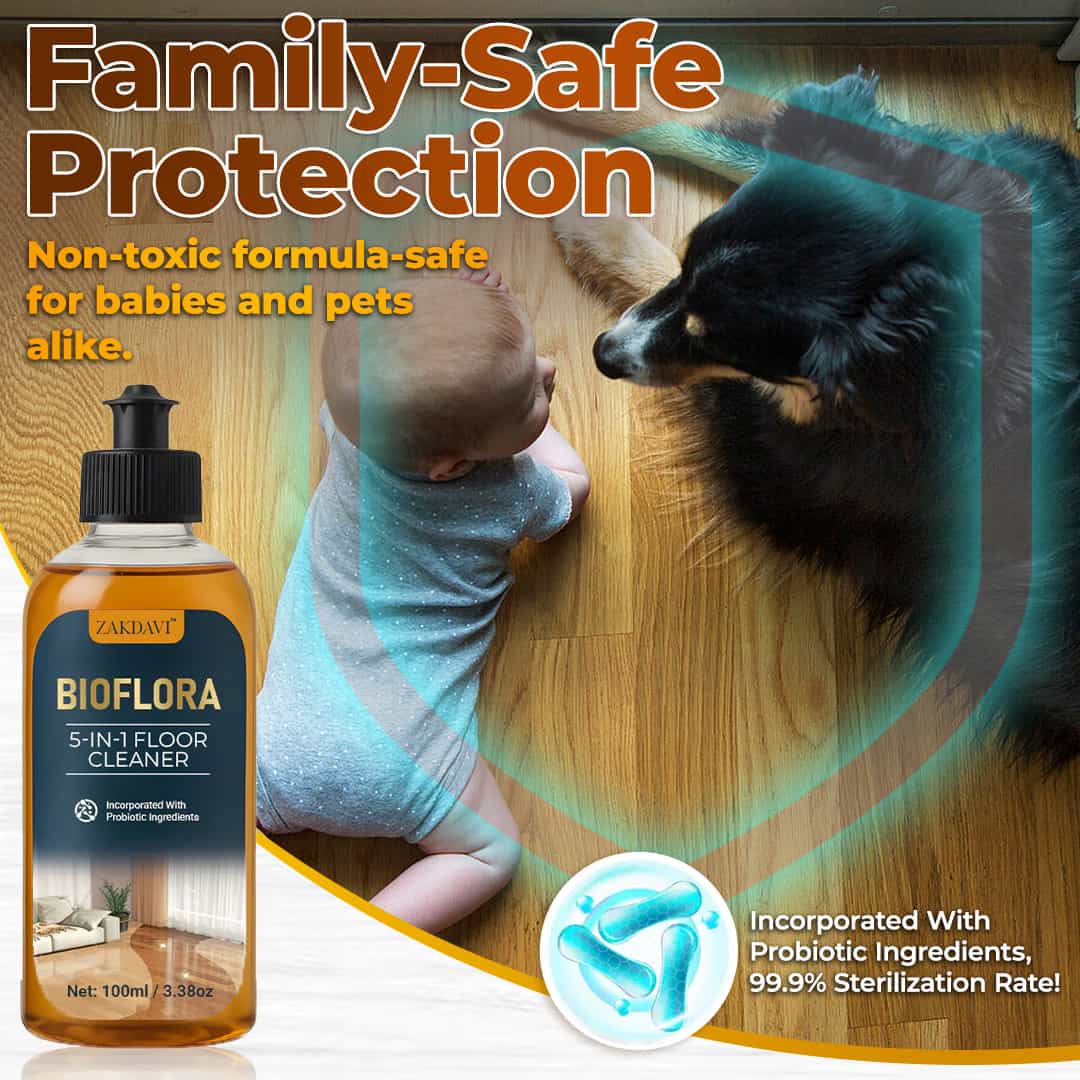 The AuraClean 5-in-1 Solution - Fast-Drying, Prebiotic, and Baby-Safe Floor Care + Buy 1 Get 1 - Image 4
